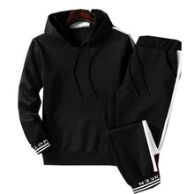 Load image into Gallery viewer, Sets Tracksuit Men Autumn Winter Hooded Sweatshirt Drawstring Outfit Sportswear 2020 Male Suit Pullover Two Piece Set Casual
